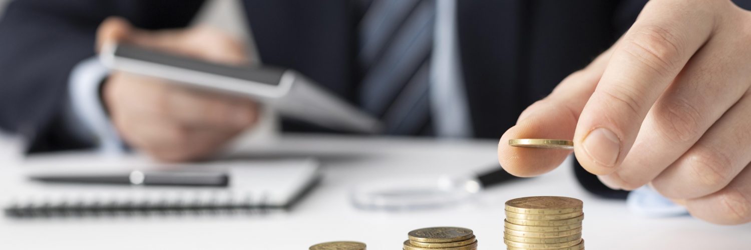 front-view-finance-business-elements-assortment front-view-finance-business-elements-assortment